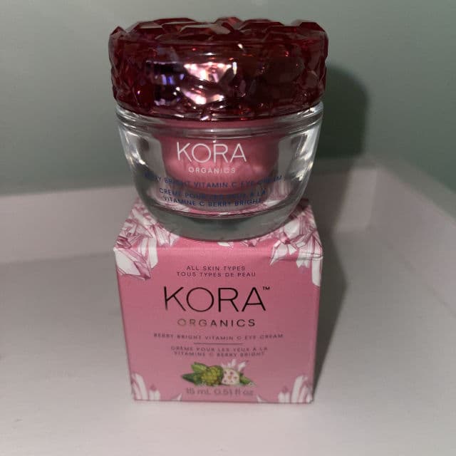 KORA Organics Berry Bright Vitamin C Eye Cream review photo by MegD630