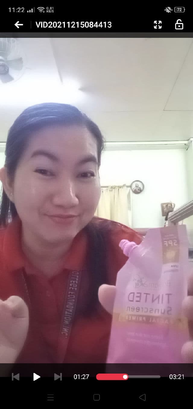 Brilliant Skin Tinted Sunscreen SPF 30 review photo by Mheg