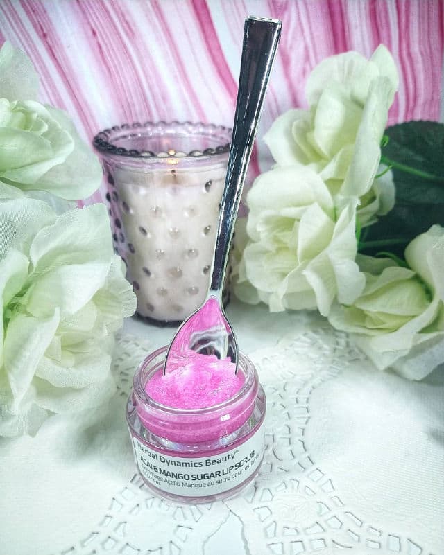 Herbal Dynamics Beauty LipSooth™ Acai & Mango Sugar Lip Scrub review photo by MegsWorldandDiary