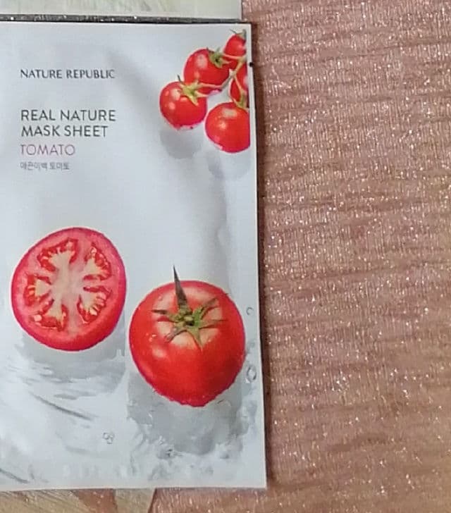 NATURE REPUBLIC Real Nature Mask Sheet - Tomato review photo by Reenybees