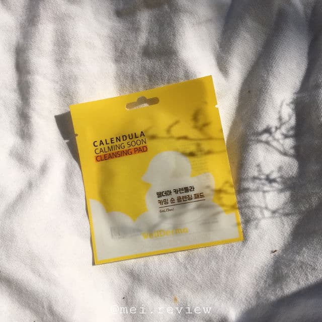 WellDerma  Calendula Calming Soon Cleansing Pad review photo by MeiMeiReview
