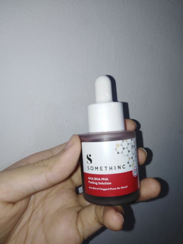 Somethinc AHA BHA PHA Peeling Solution review photo by MeiskeJ