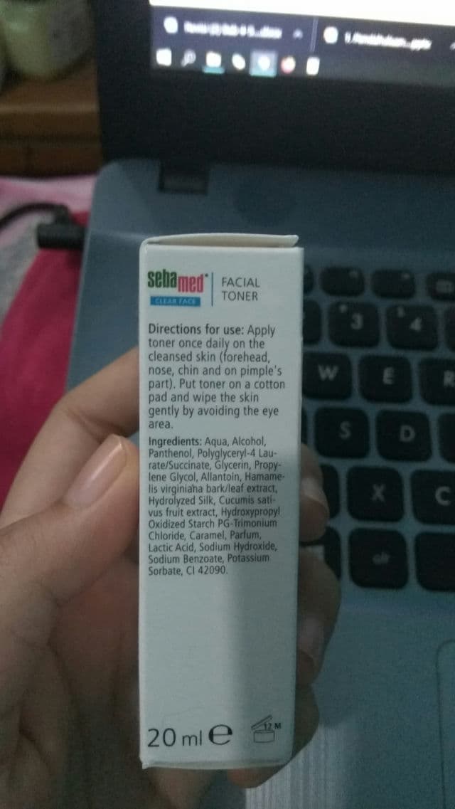 Sebamed Clear Face Deep Cleansing Facial Toner review photo by Meivita28