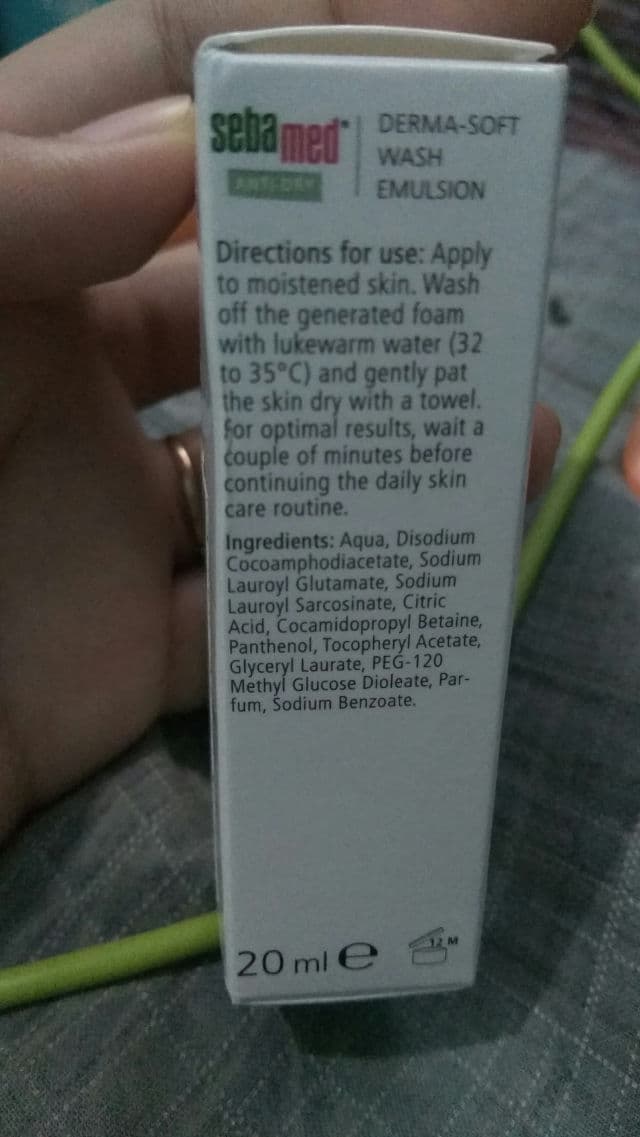 Sebamed Anti-Dry Wash Emulsion review photo by Meivita28