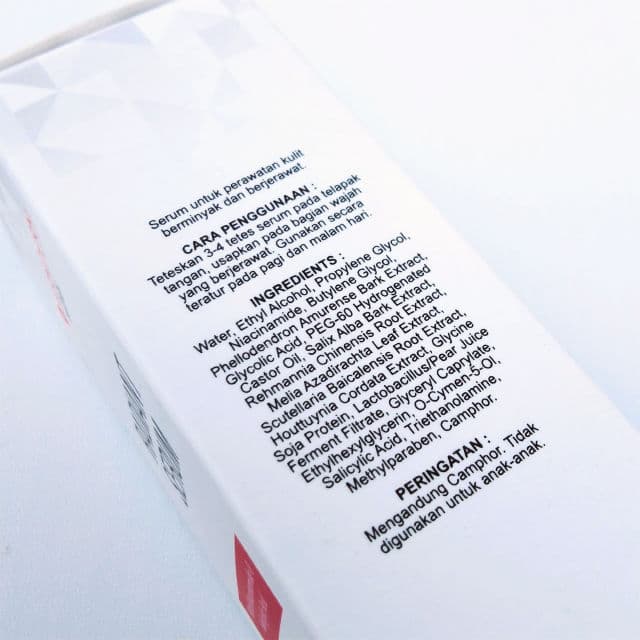 Airnderm Aesthetic Radiant Serum review photo by Mella