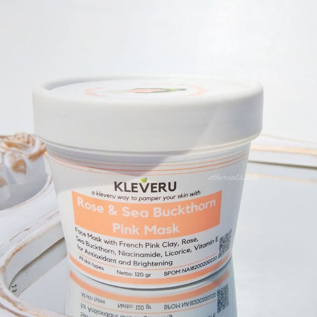 Kleveru Rose and Sea Buckthorn Pink Mask review photo by Mella