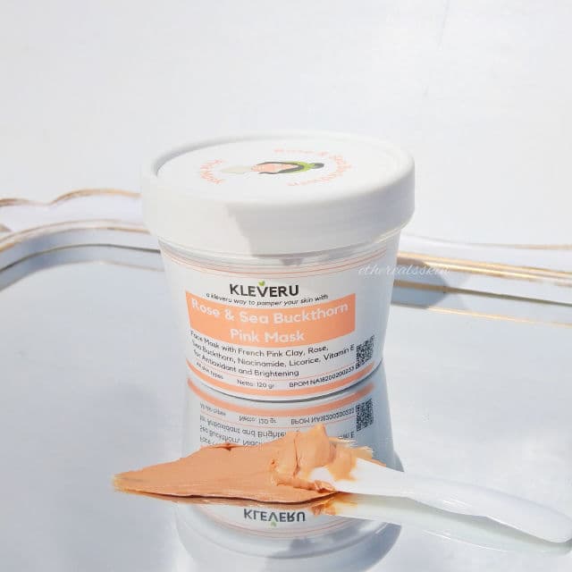 Kleveru Rose and Sea Buckthorn Pink Mask review photo by Mella