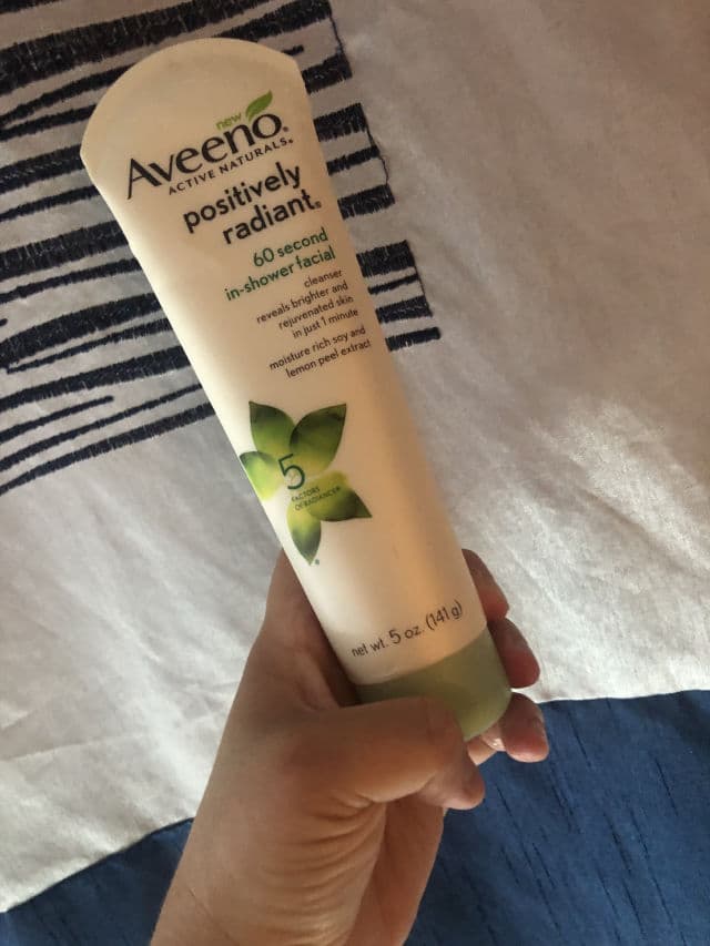 Aveeno Positively Radiant 60 Second In-Shower Facial review photo by MereBear53