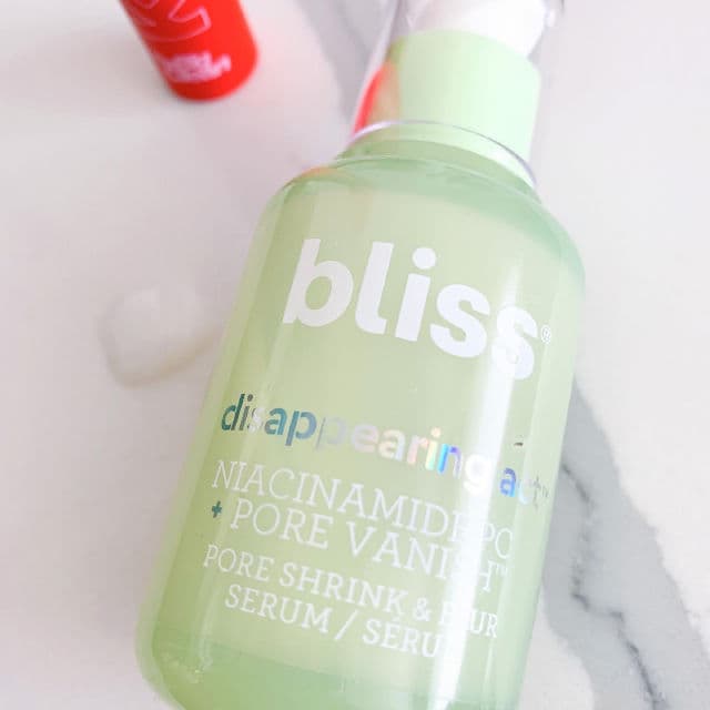 Bliss Disappearing Act Niacinamide PC + Pore Vanish™ Pore Shrink & Blur Serum review photo by MiaC