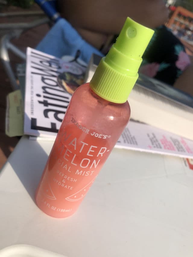 Trader Joe's Watermelon Mask and Facial Mist  review photo by Mimzy