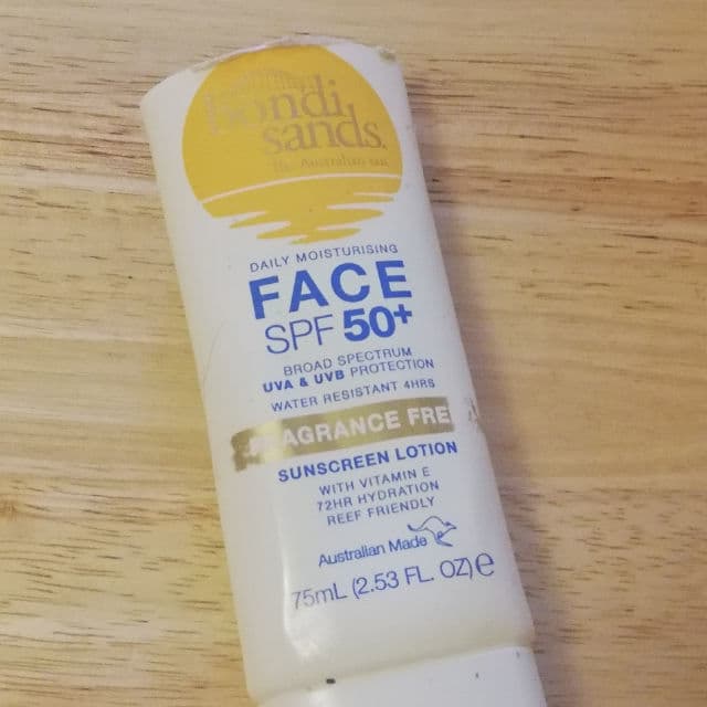 Bondi Sands Daily Moisturising Face SPF 50+ Sunscreen Lotion (Fragrance Free) review photo by Minniemilk34