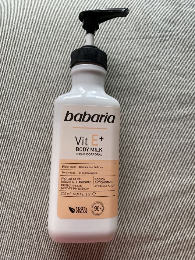Babaria Vitamin E Body Milk review photo by MiriamAyet