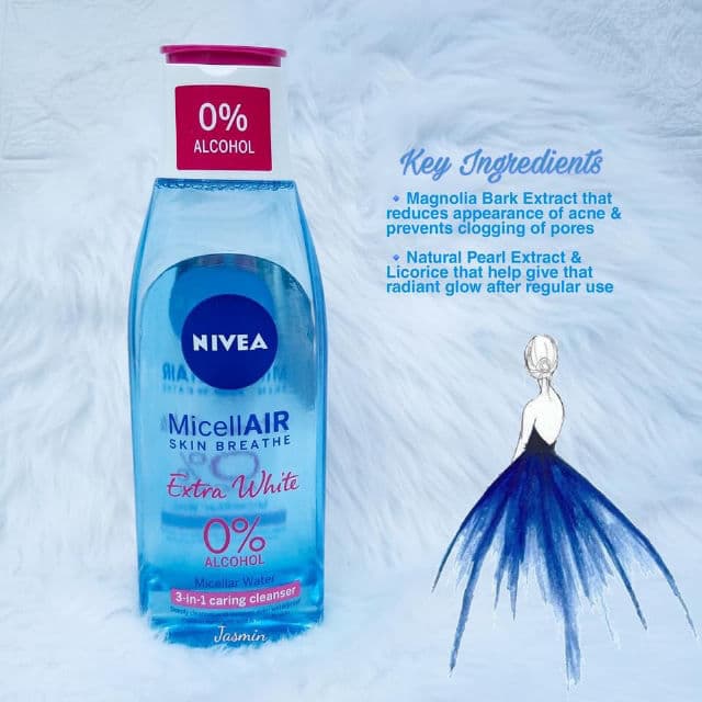 Nivea Extra White MicellAIR Water review photo by MissJazzy