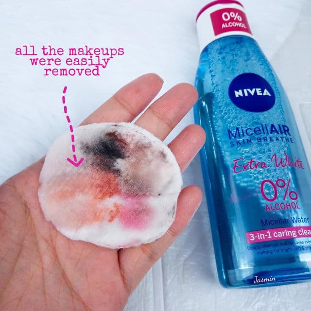 Nivea Extra White MicellAIR Water review photo by MissJazzy
