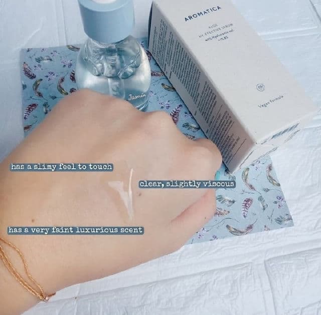 Aromatica Aloe Hy-ffective Serum review photo by MissJazzy