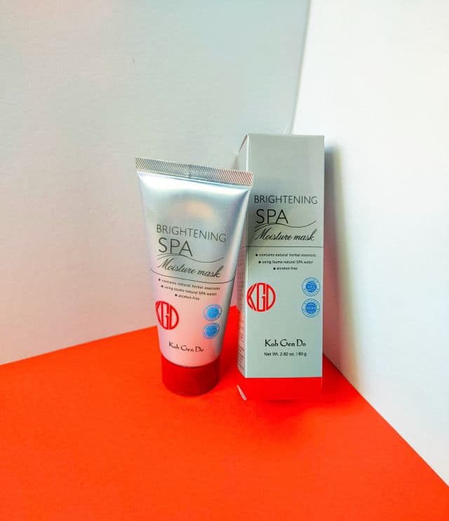 Koh Gen Do Brightening Spa Moisture Mask review photo by MissLu