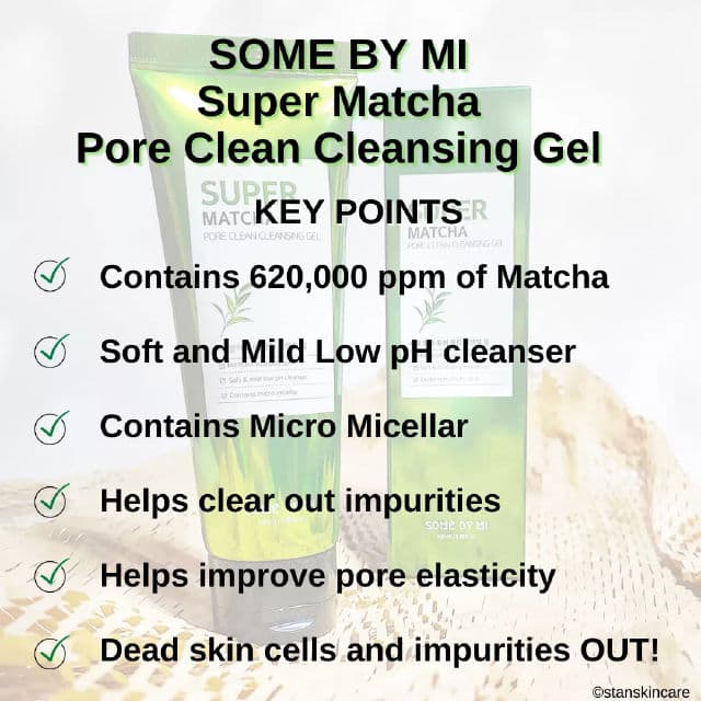 Some By Mi Super Matcha Pore Clean Cleansing Gel review photo by stanskincare