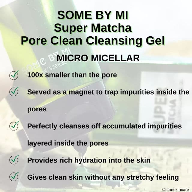 Some By Mi Super Matcha Pore Clean Cleansing Gel review photo by stanskincare