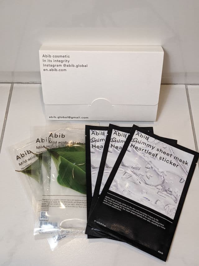 Gummy Sheet Mask Heartleaf Sticker product review