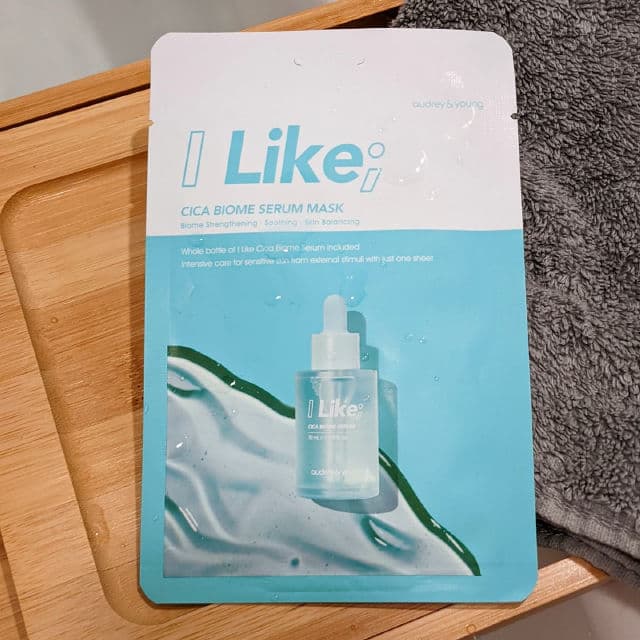 Audrey & Young I Like Cica Microbiome Serum Mask review photo by Misshell