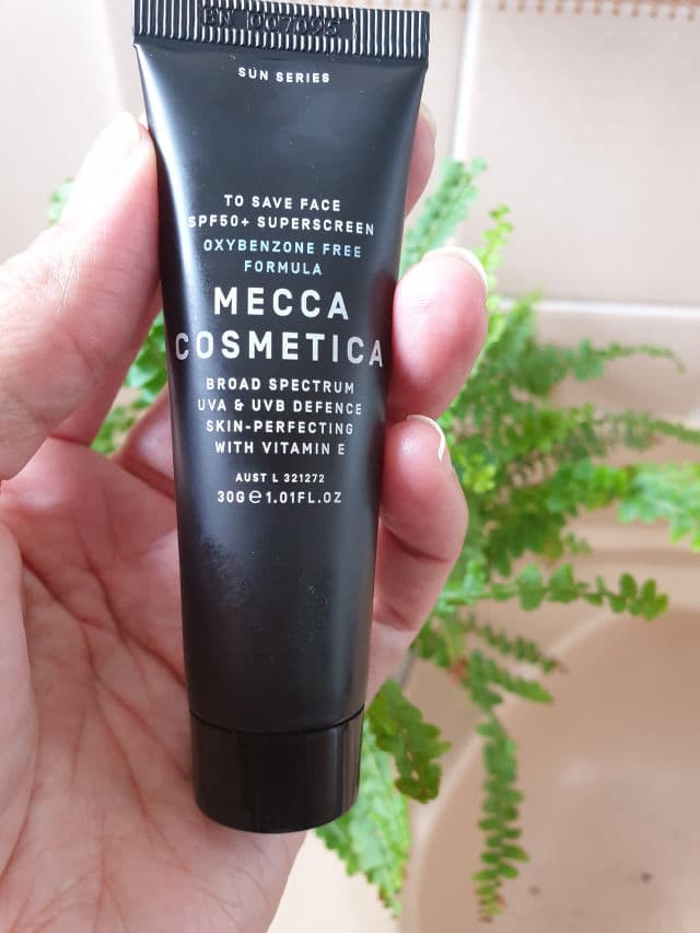 Mecca Cosmetica To Save Face Superscreen SPF 50+ review photo by MsK