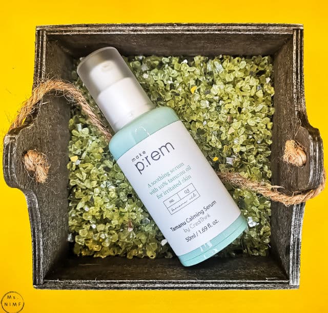make p:rem Tamanu Calming Serum review photo by MsNIMF