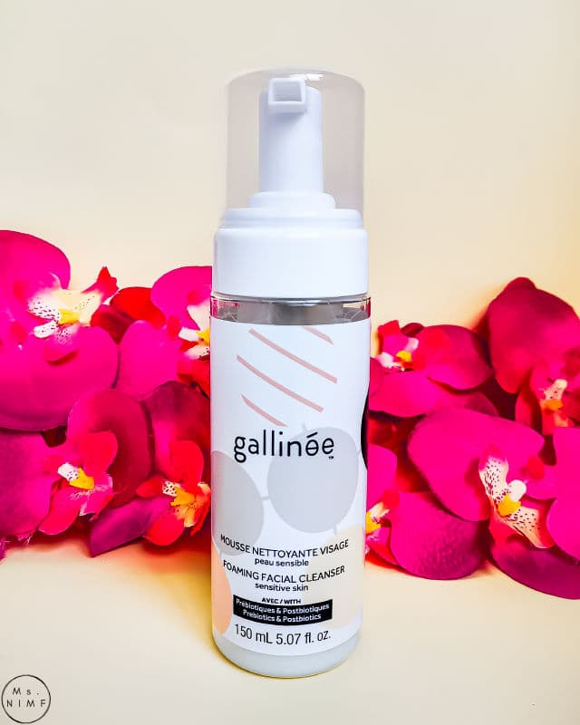 Gallinée La Culture Foaming Facial Cleanser review photo by MsNIMF
