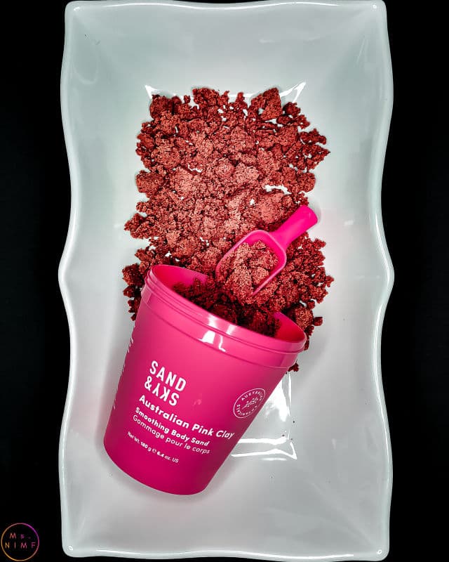 Sand & Sky Australian Pink Clay Smoothing Body Sand review photo by MsNIMF