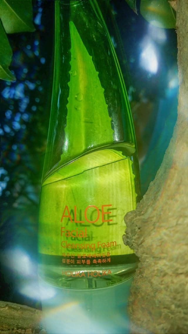 HOLIKA HOLIKA Aloe Facial Cleansing Foam review photo by Muniba