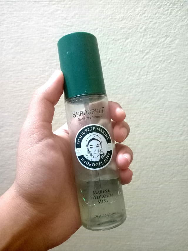 Shangpree Marine Hydrogel Mist review photo by Muniba