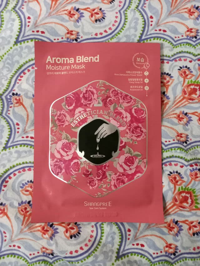 Shangpree Aroma Blend Moisture Mask review photo by Muniba