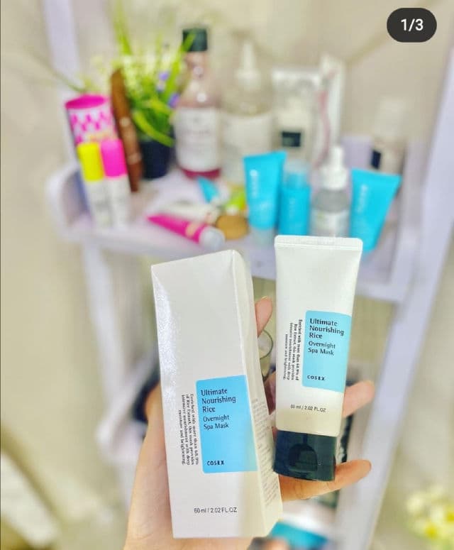COSRX Ultimate Nourishing Rice Overnight Spa Mask review photo by Musfi