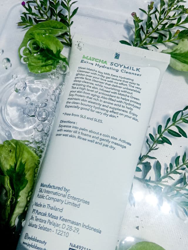 Joylab Matcha Soy Milk Extra Hydrating Cleanser  review photo by MuslimDarmawan