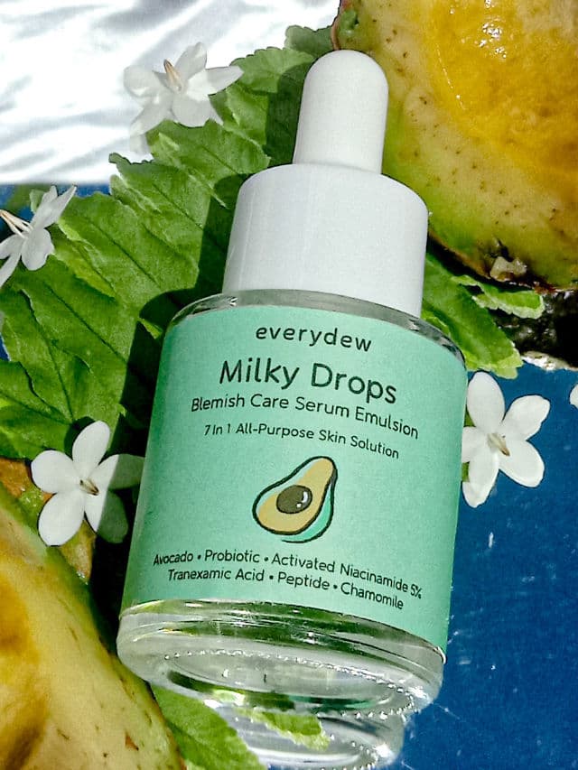 everydew Milky Drops Blemish Care Serum Emulsion review photo by MuslimDarmawan