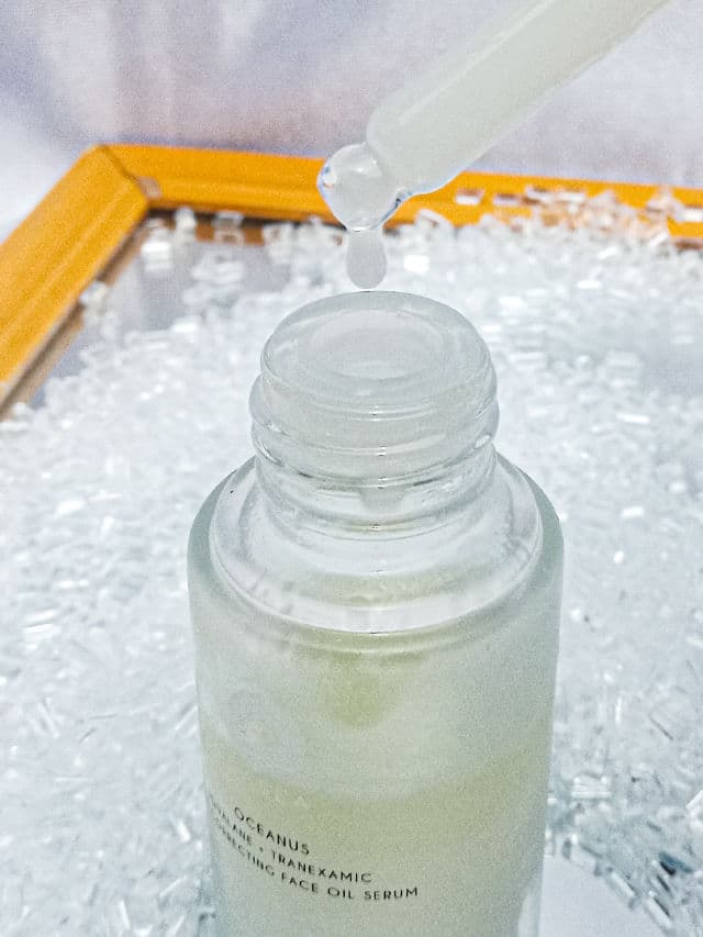 OASEA Oceanus Squalane + Tranexamic Spot Correcting Face Oil Serum review photo by MuslimDarmawan