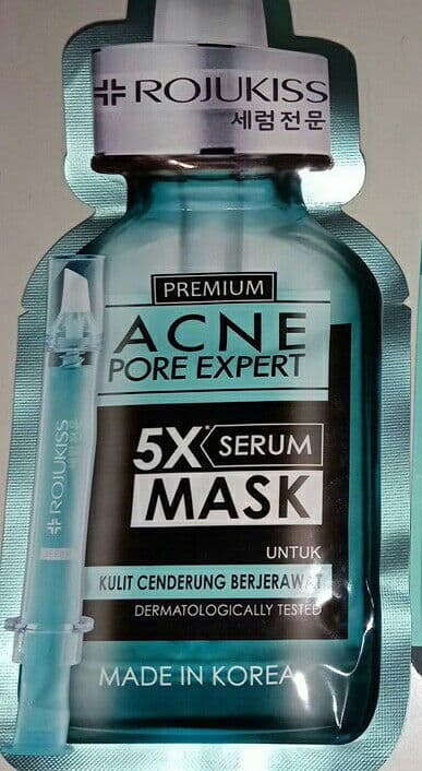Rojukiss Acne Pore Expert 5X Serum Mask review photo by Nabilahranti