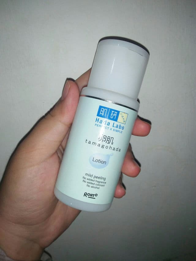 Hada Labo AHA/BHA Mild Peeling Lotion review photo by Nabilahranti