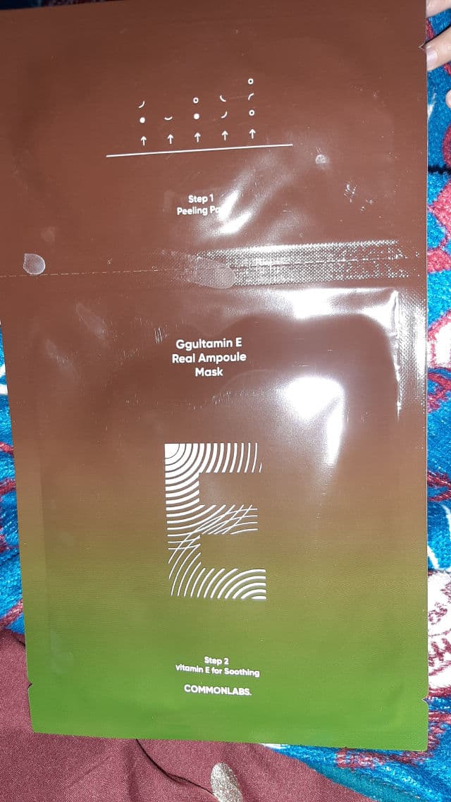 COMMONLABS Ggultamin E Real Ampoule Mask review photo by Kalynaishana