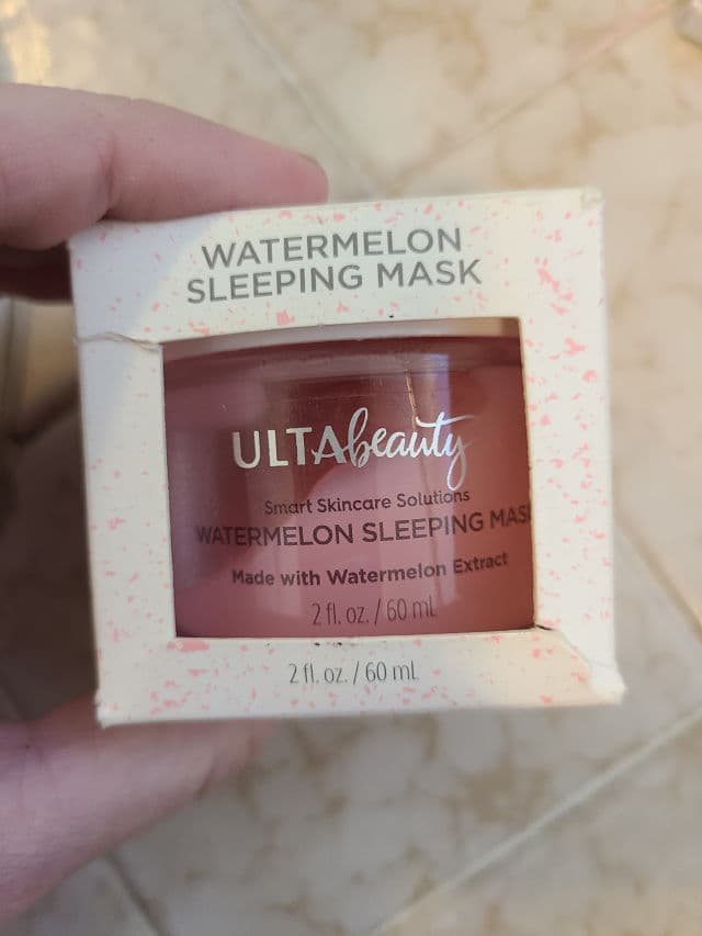 Ulta Beauty Watermelon Sleeping Mask review photo by NatRose