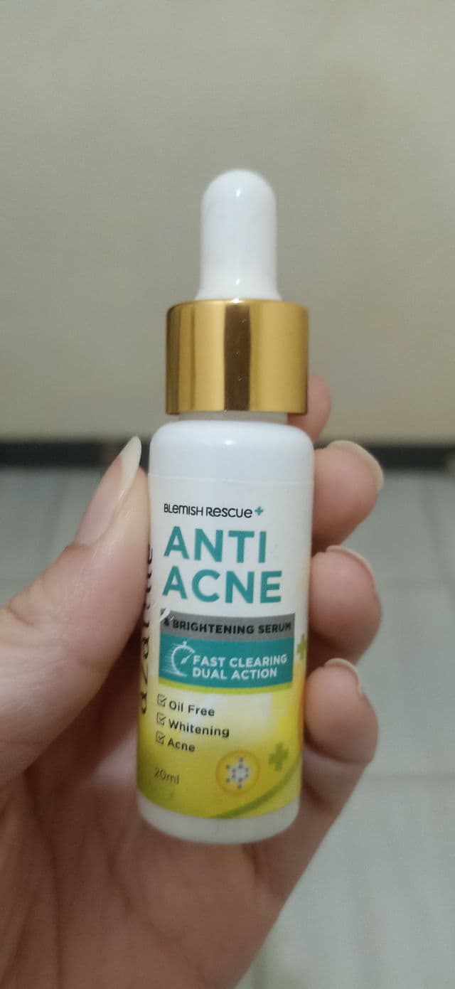 Azarine Anti Acne & Brightening Serum  review photo by Natasya