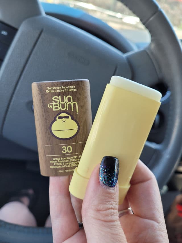 Sun Bum Sunscreen Face Stick SPF 30 review photo by NessaCares