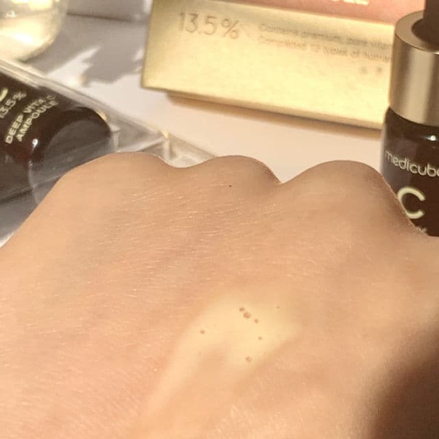 Medicube Deep Vita C Ampoule review photo by NimNimSkin