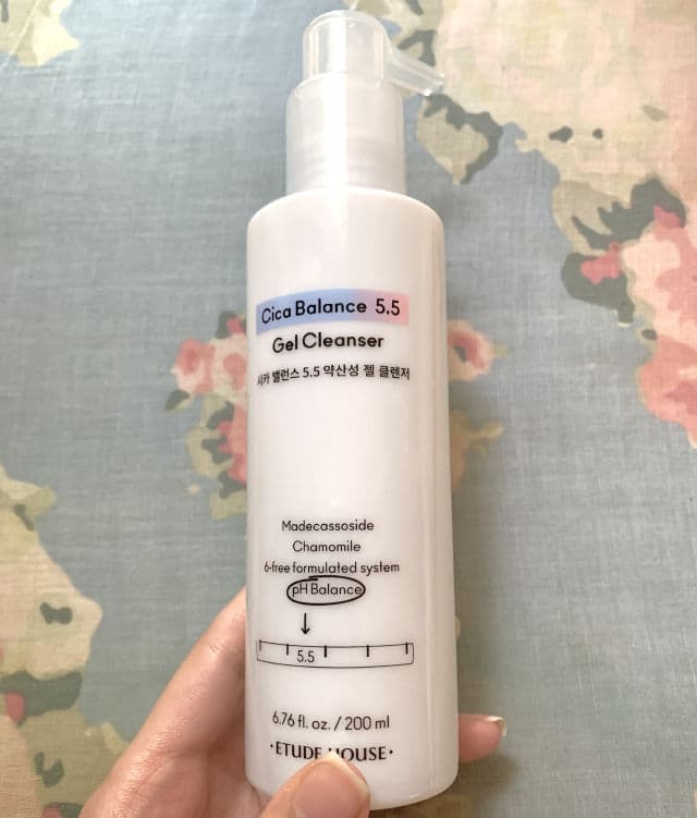 ETUDE Cica Balance 5.5 Gel Cleanser review photo by NimNimSkin