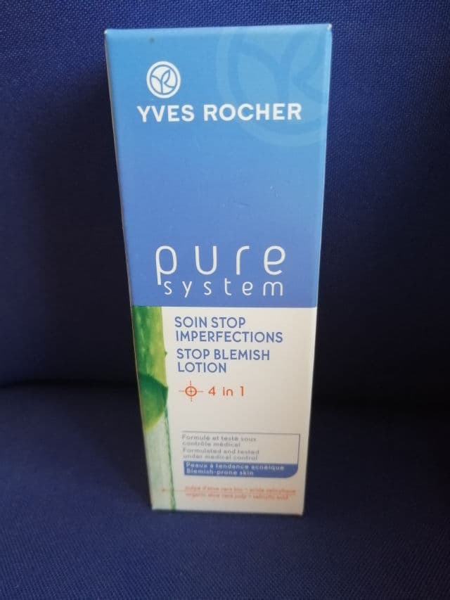 YVES ROCHER Pure System Stop Blemish Lotion 4 in 1 review photo by NinaGDM