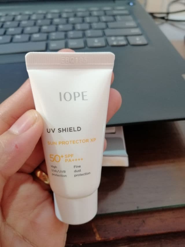 IOPE UV Shield Sun Protector EX SPF 50+ PA++++ review photo by NinaGDM