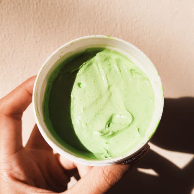 My Series Mugwort Matcha Clay Mask review photo by Ninskinjournal