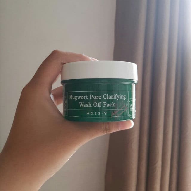 AXIS-Y Mugwort Pore Clarifying Wash Off Pack review photo by Nisa23