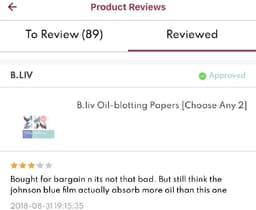 review