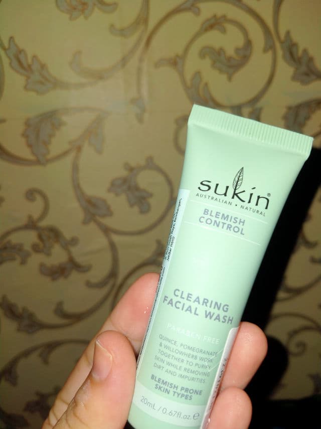 Sukin Blemish Control Clearing Facial Wash review photo by Nuraidiyati