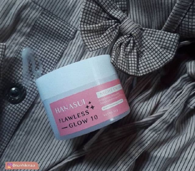 Hanasui Cosmetics Flawless Glow 10 Night Cream review photo by Nurhikmah